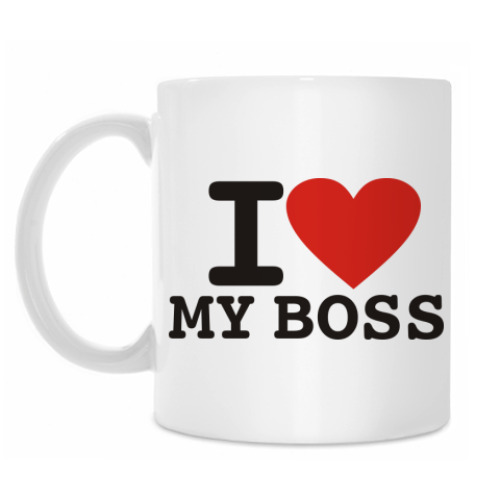 Кружка I Love my Boss