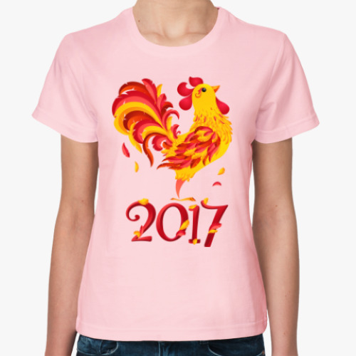 Женская футболка Год Огненного Петуха