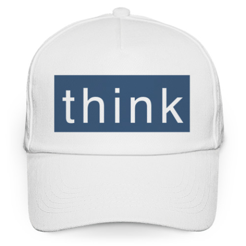 Кепка бейсболка Think