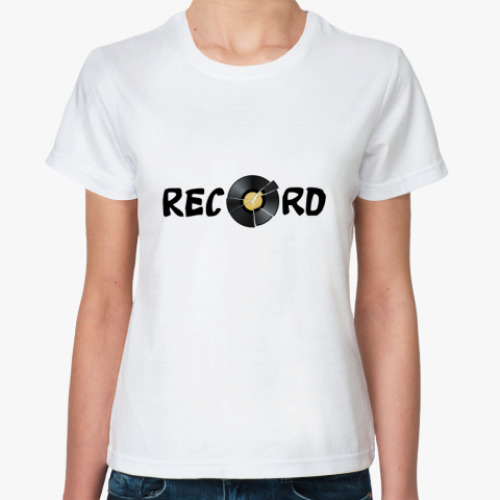 Классическая футболка   Record