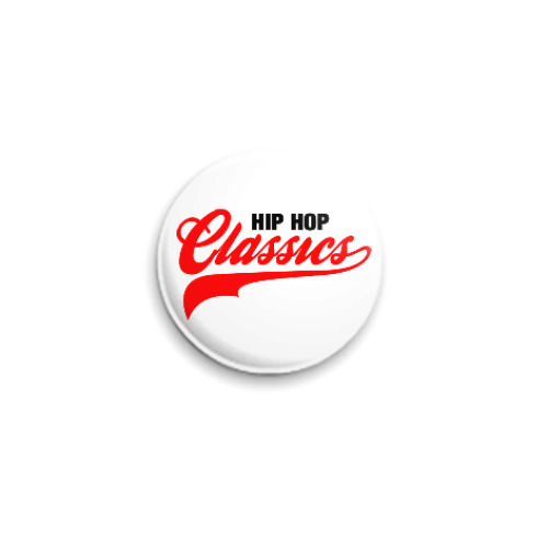Значок 25мм Hip Hop Classics