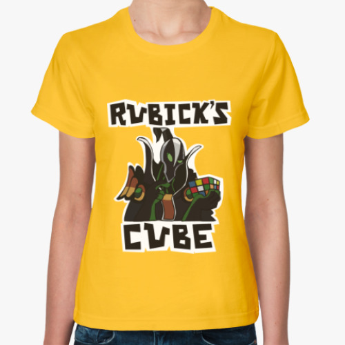 Женская футболка Rubick's Cube & Dota