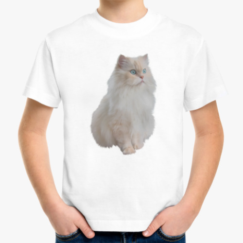 Детская футболка Snow White Cat