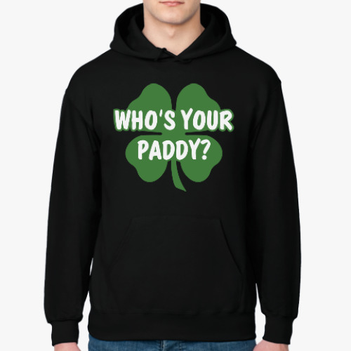 Толстовка худи Who's your paddy