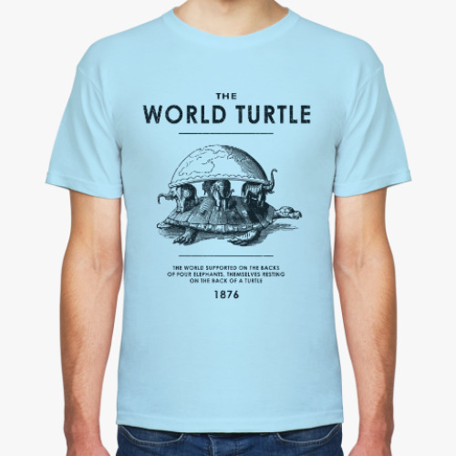 Футболка  World Turtle