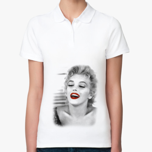 Женская рубашка поло Marilyn Monroe