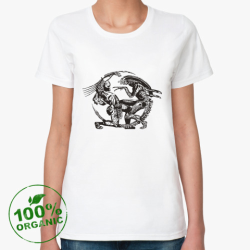 Женская футболка из органик-хлопка Predator