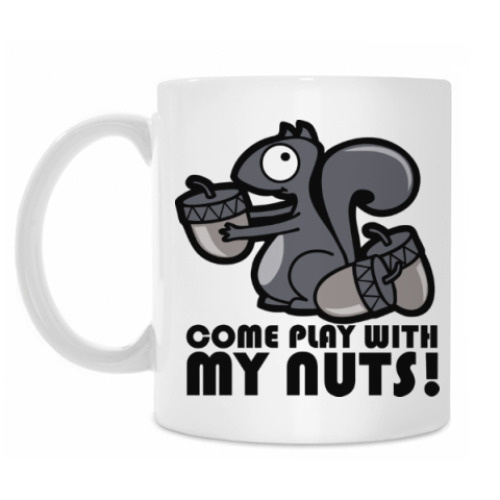 Кружка Play with my nuts