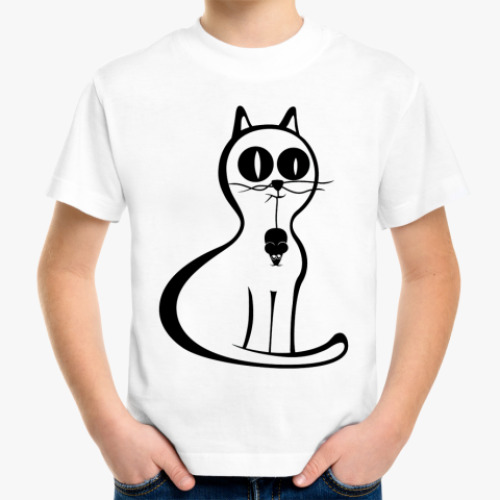 Детская футболка Детская футболка Cat