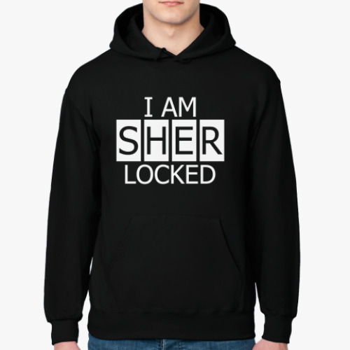 Толстовка худи I AM Sher lockeD!