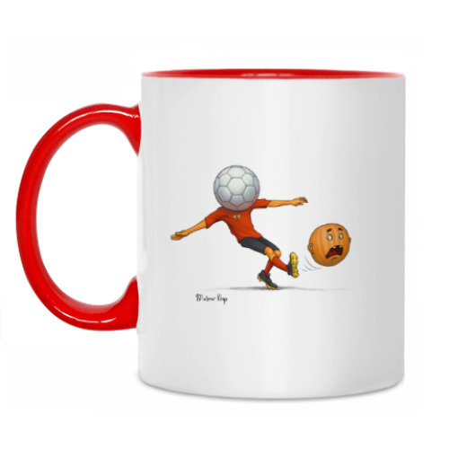 Кружка Тыква Футбол soccer