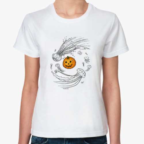 Классическая футболка Тыква и медузы