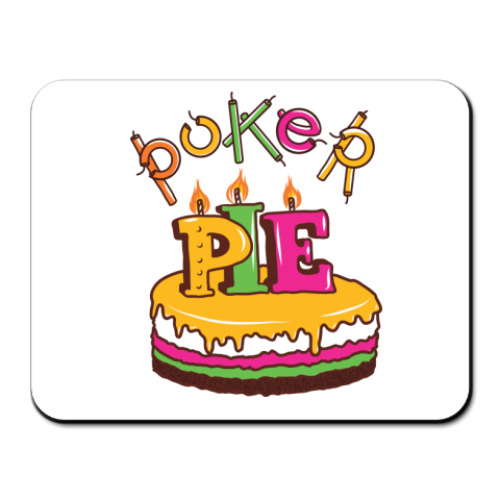 Коврик для мыши Poker Pie