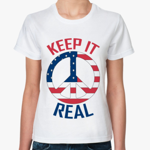 Классическая футболка Keep it Real