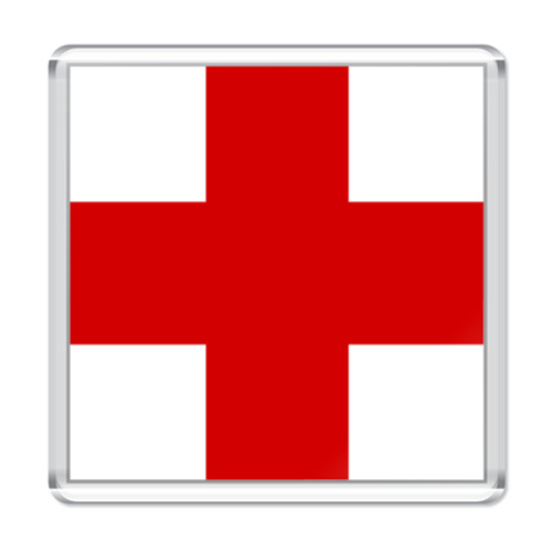 Магнит  «Красный Крест»