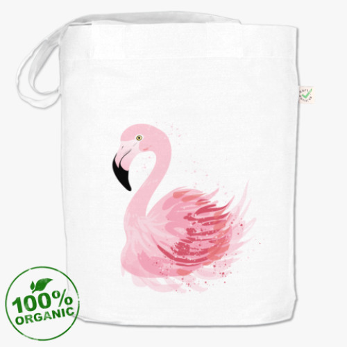 Сумка шоппер Розовый фламинго