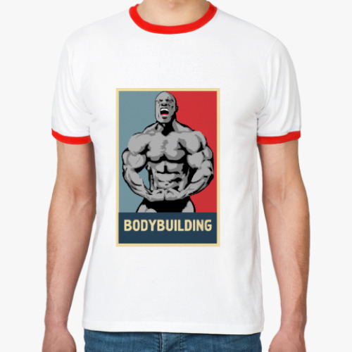 Футболка Ringer-T Bodybuilding