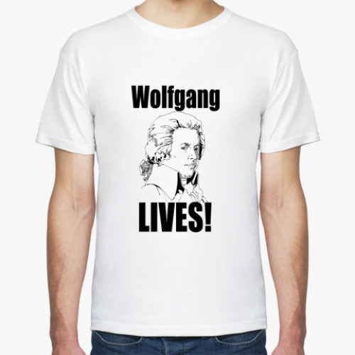 Футболка Wolfgang LIVES!