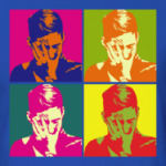 Kaiser Chiefs - Warhol blue edition