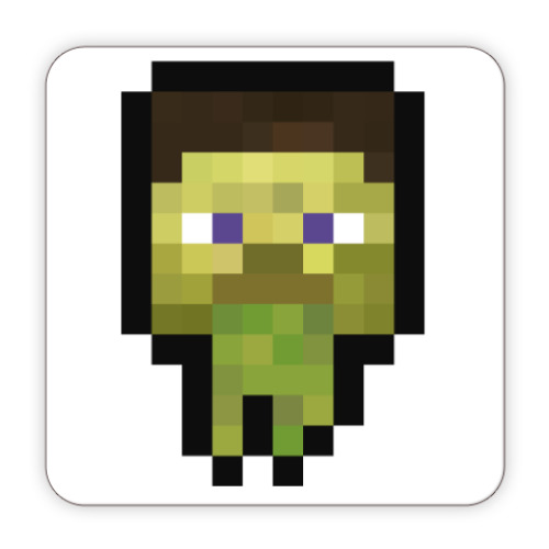 Костер (подставка под кружку) Minecraft