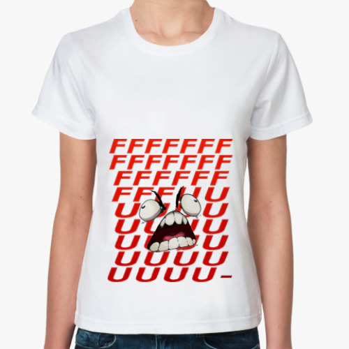 Классическая футболка FFFUUU