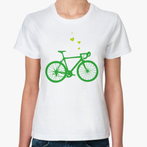 Классическая футболка Love velo