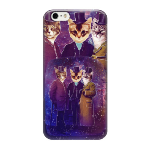 Чехол для iPhone 6/6s Три космических кота