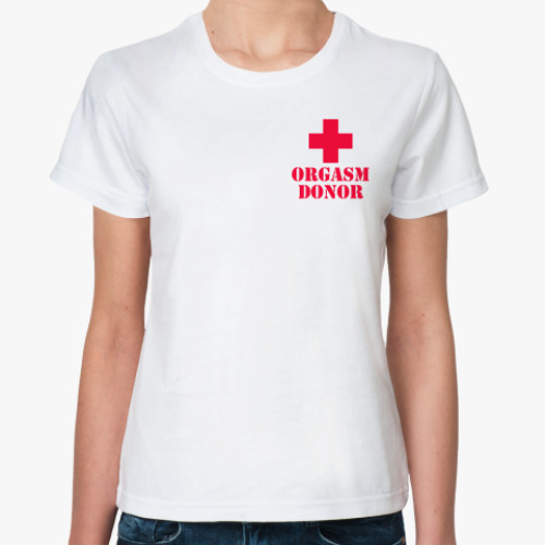 Классическая футболка Donor