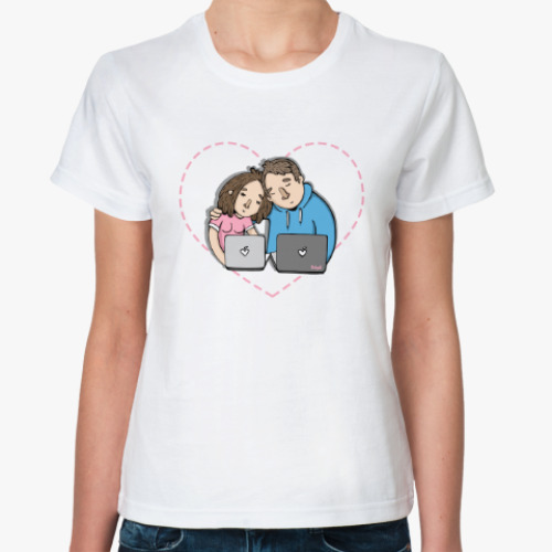 Классическая футболка Love IT