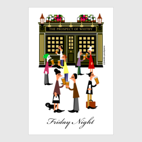 Постер Вечер пятницы в Лондоне