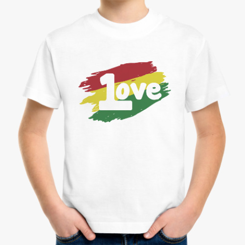 Детская футболка 1 Love