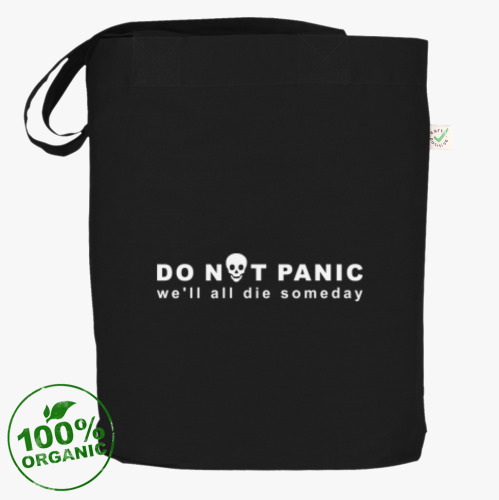 Сумка шоппер Do not panic. We all die
