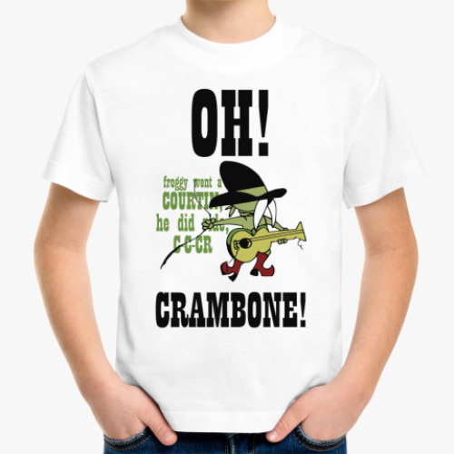 Детская футболка Crambone!
