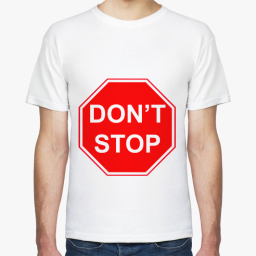 Футболка DON'T STOP