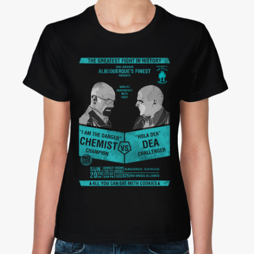 Женская футболка Во все тяжкие (Breaking Bad)