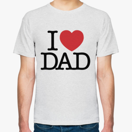 Футболка i love dad