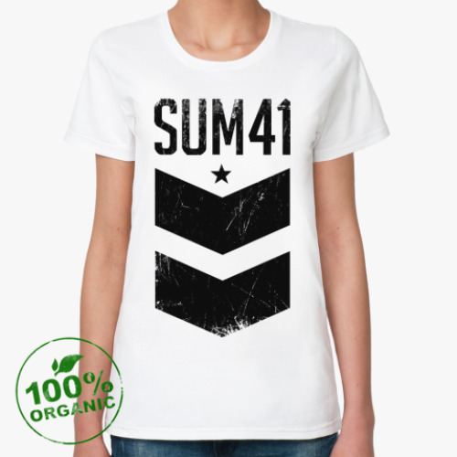 Женская футболка из органик-хлопка Sum 41