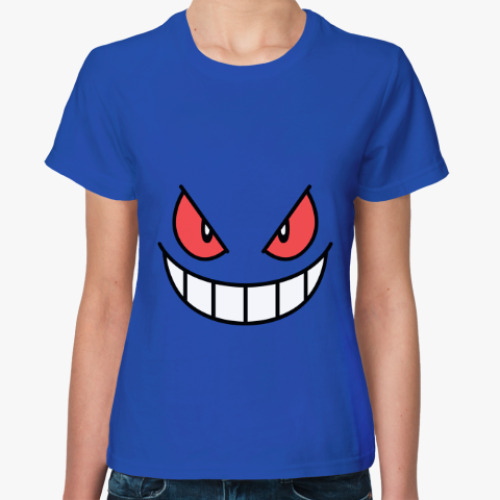 Женская футболка Gengar Face