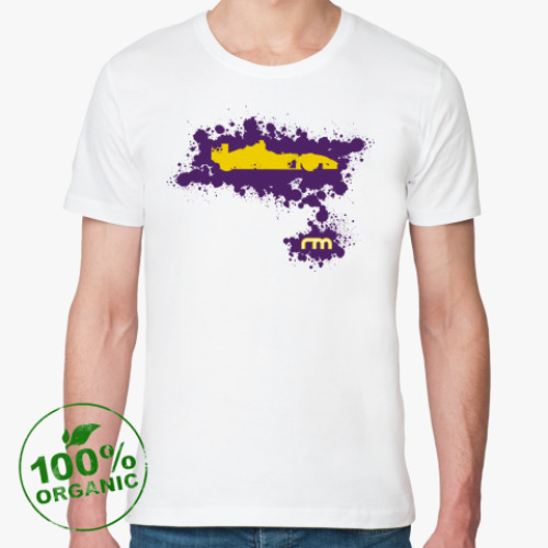 Футболка из органик-хлопка Rm colorwater