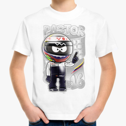 Детская футболка Pastor № 16