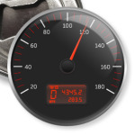 KIA speedometer