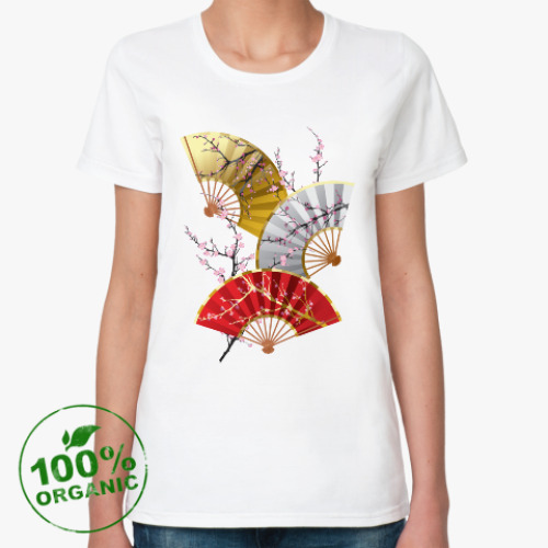 Женская футболка из органик-хлопка Веера