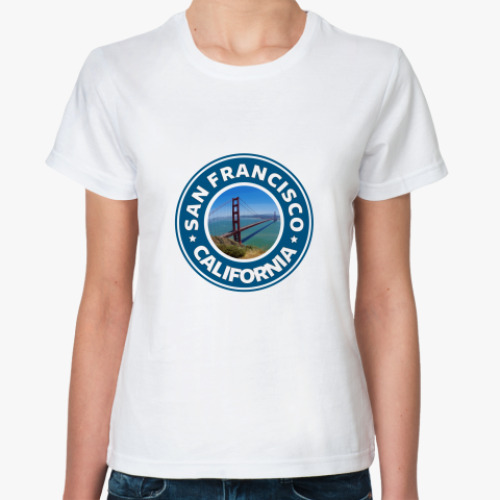 Классическая футболка  SanFrancisco