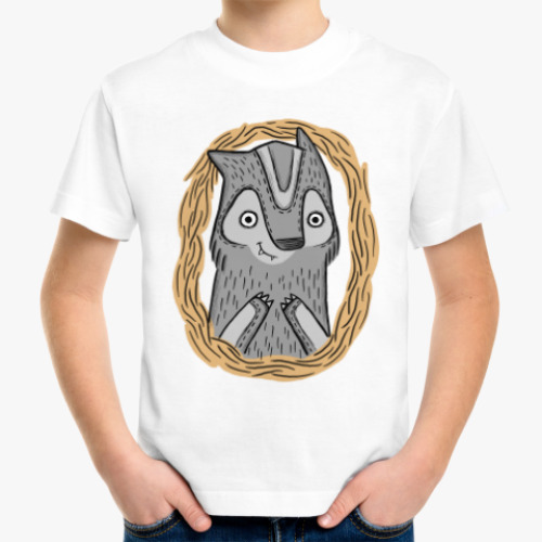 Детская футболка Волчик