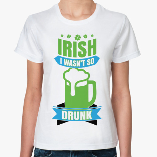 Классическая футболка Ирландец