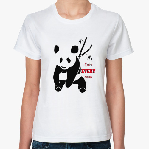 Классическая футболка Панда и сон