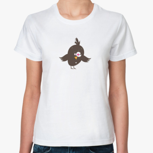 Классическая футболка Птицоглазка