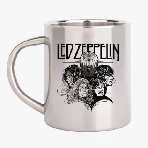 Кружка металлическая Led Zeppelin