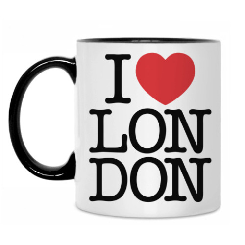 Кружка I love LONDON