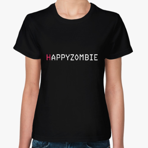 Женская футболка HAPPYZOMBIE